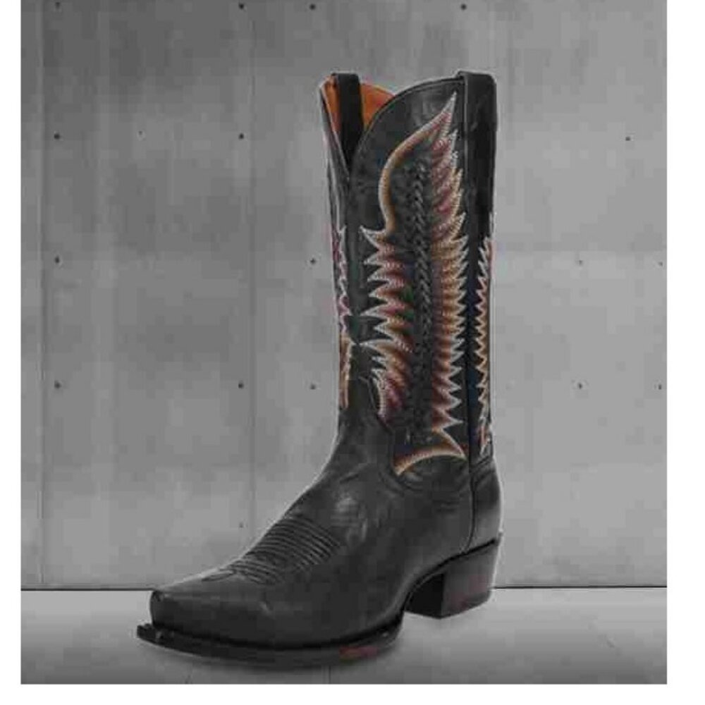 Dan Post Mens Black Style Western Boots